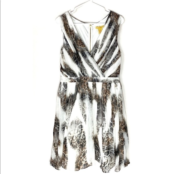 Catherine Malandrino white sleeveless back cutout dress NWT - Picture 2 of 8